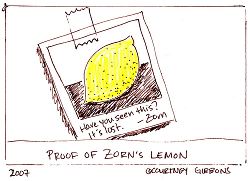 Proof of Zorn’s Lemon