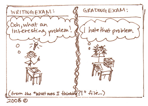 Grading, or, “What was I thinking?!”