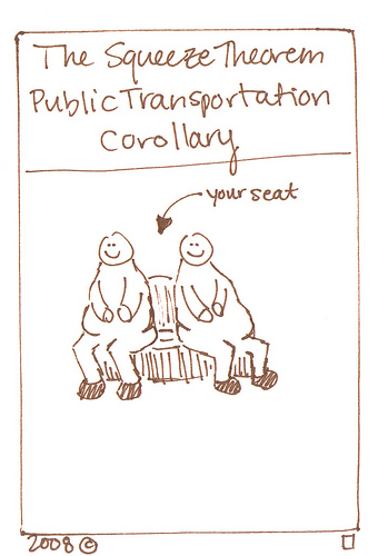 Squeeze Theorem: Public Transportation Corollary